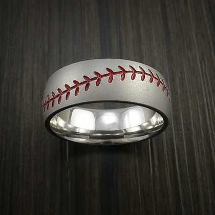 Titanium Baseball Rings